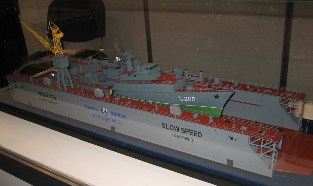 ПД-51, Луцьк. Модели боевых кораблей