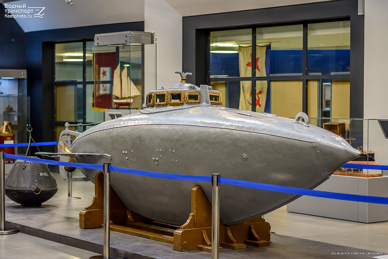 Подводная лодка конструкции С.К. Джевецкого