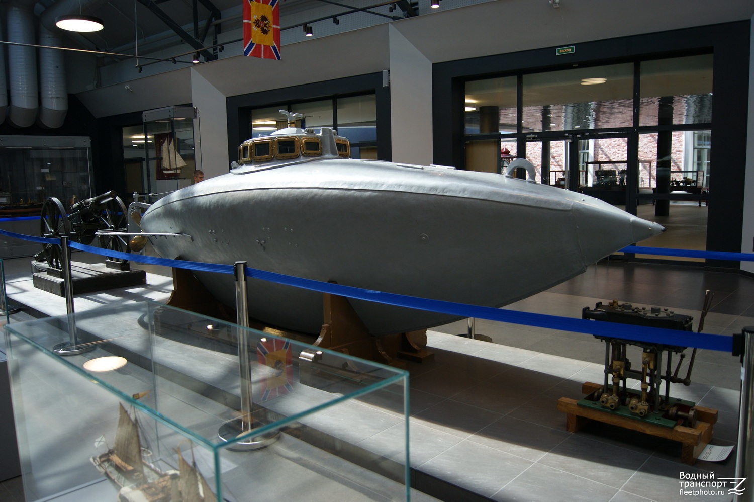 Подводная лодка конструкции С.К. Джевецкого