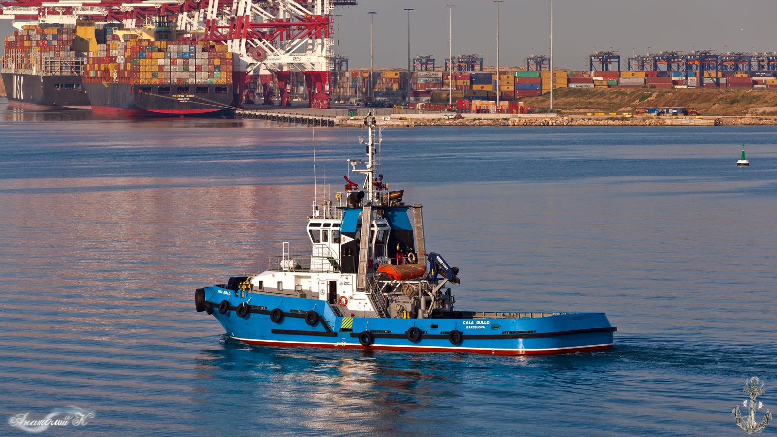 Cala Gullo, Maersk Kobe