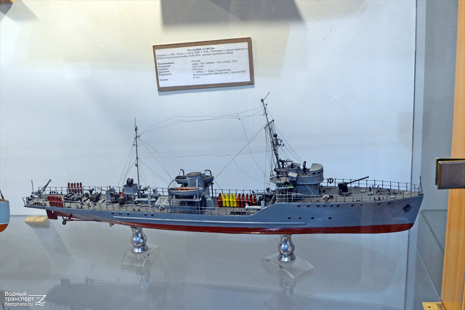 Гафель. Модели боевых кораблей