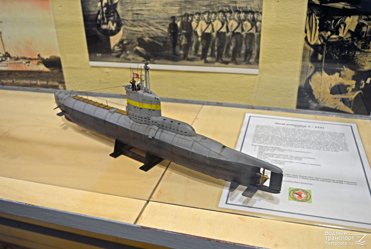 U-2331. Модели боевых кораблей