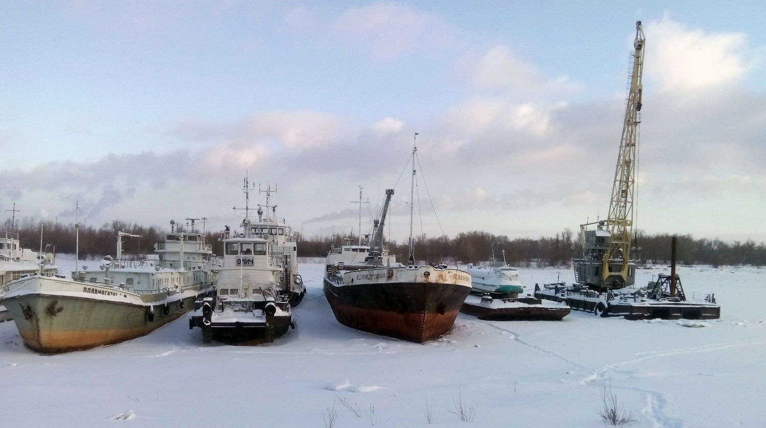 Плавмагазин-1, Омич, Беломорский-27, Заря-1, КПЛ-5-30 №85