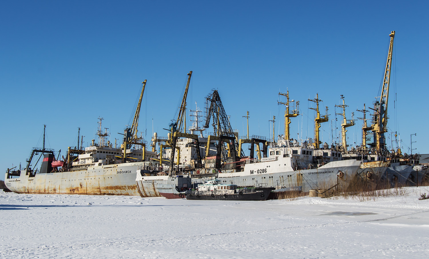 Заволжск, Краснознаменск, Пинагор, Сиверко