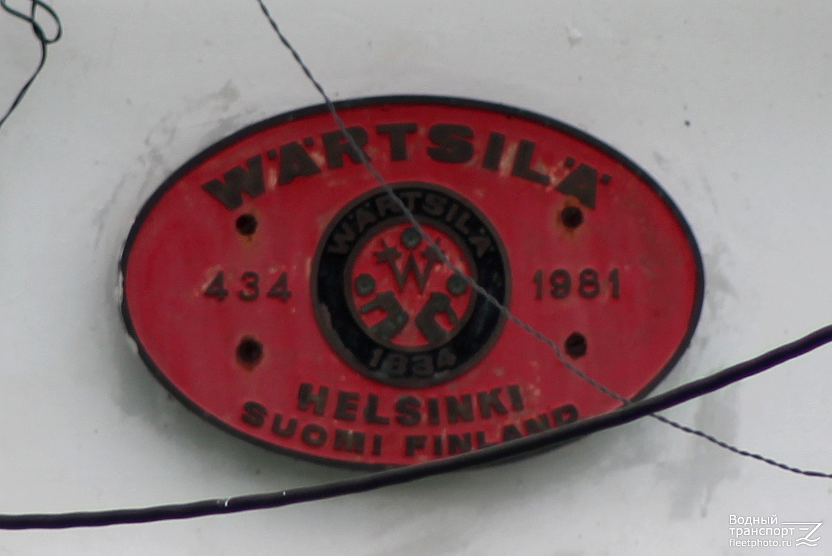 Shipbuilder's Makers Plates
