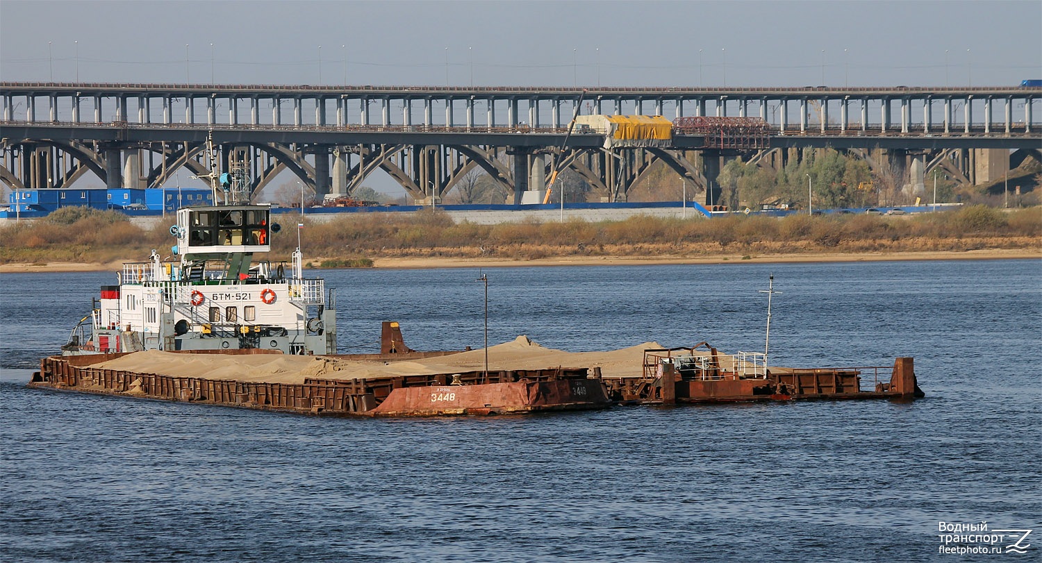 БТМ-521, Баржа-3448, БП-901