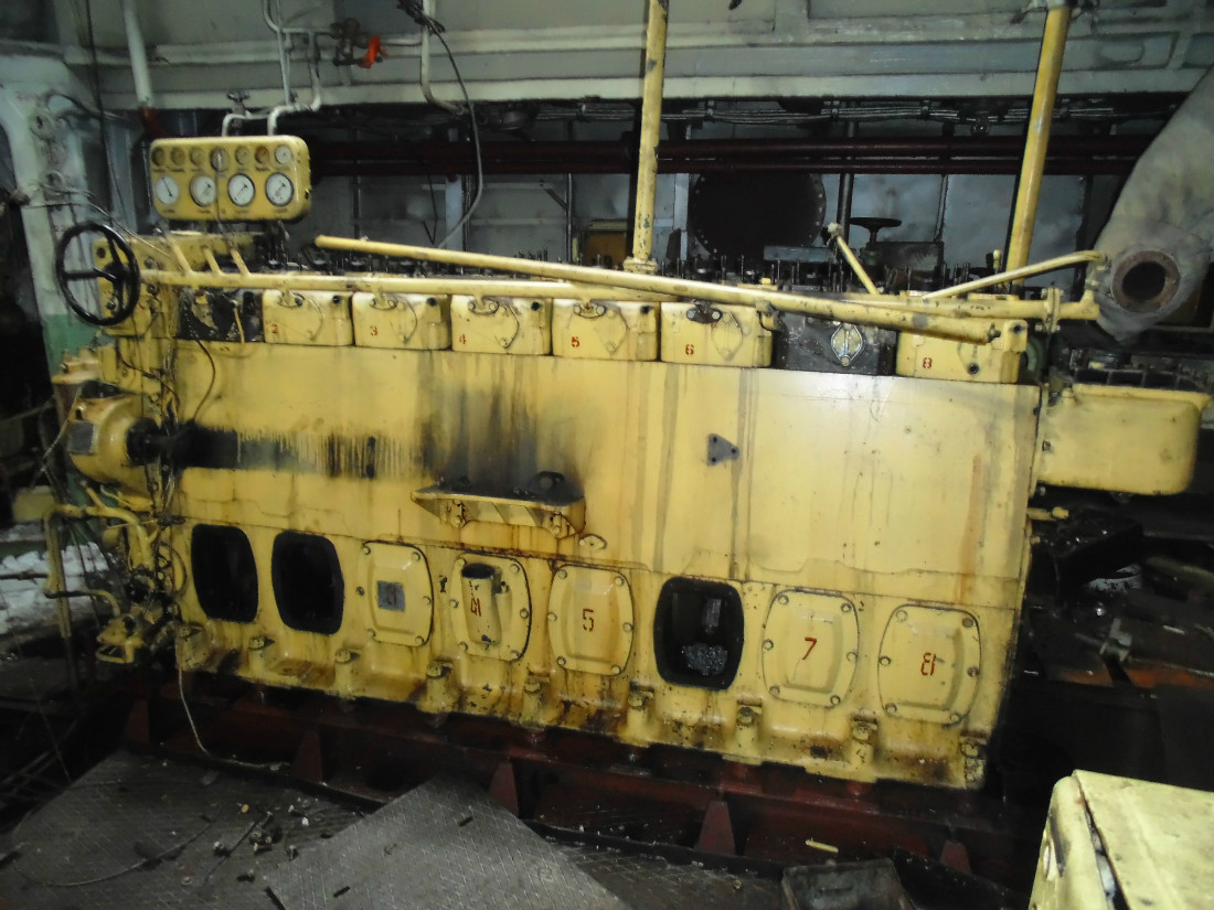 РТ-679. Машинные отделения