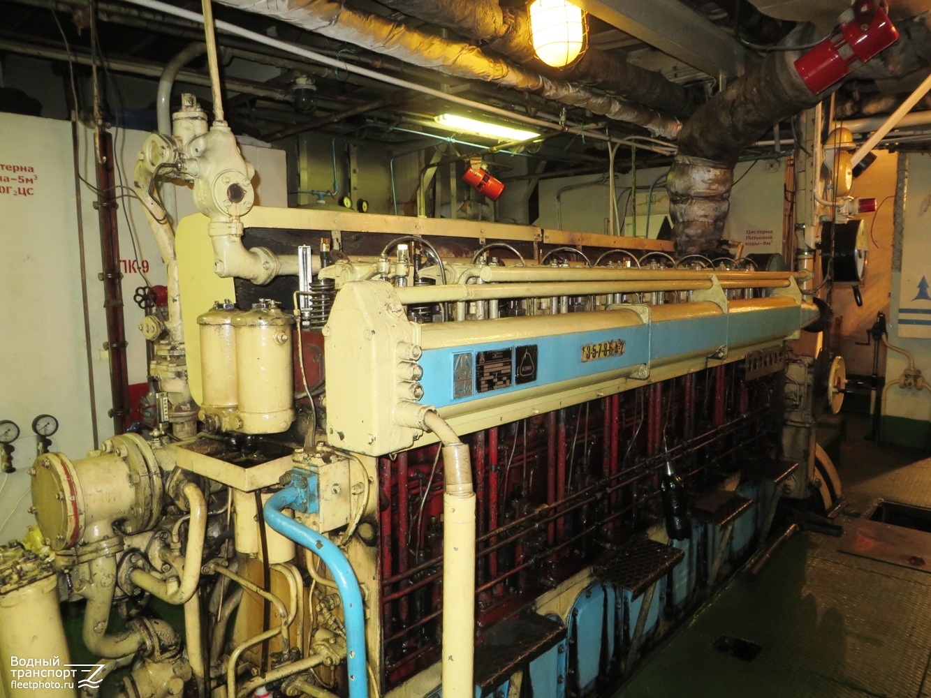 Беломорский-24. Engine Rooms