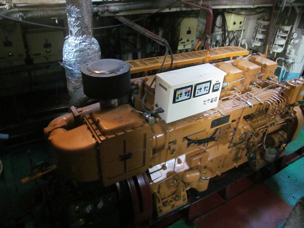 РТ-710. Машинные отделения