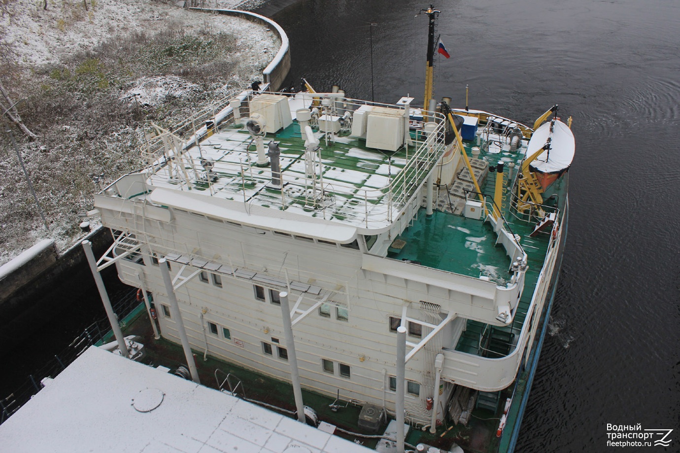 Волго-Дон 5068. Vessel superstructures
