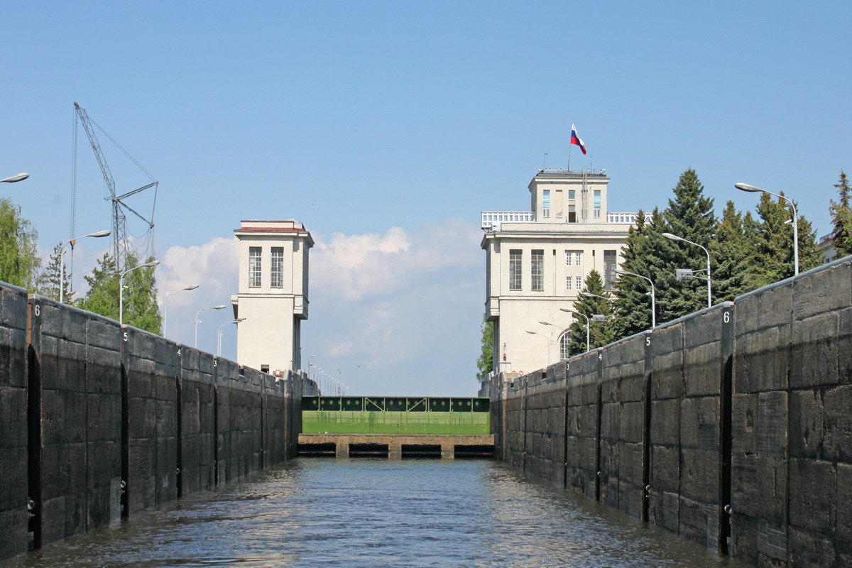 Городецкий гидроузел (шлюзы №№ 13/14 и 15/16)