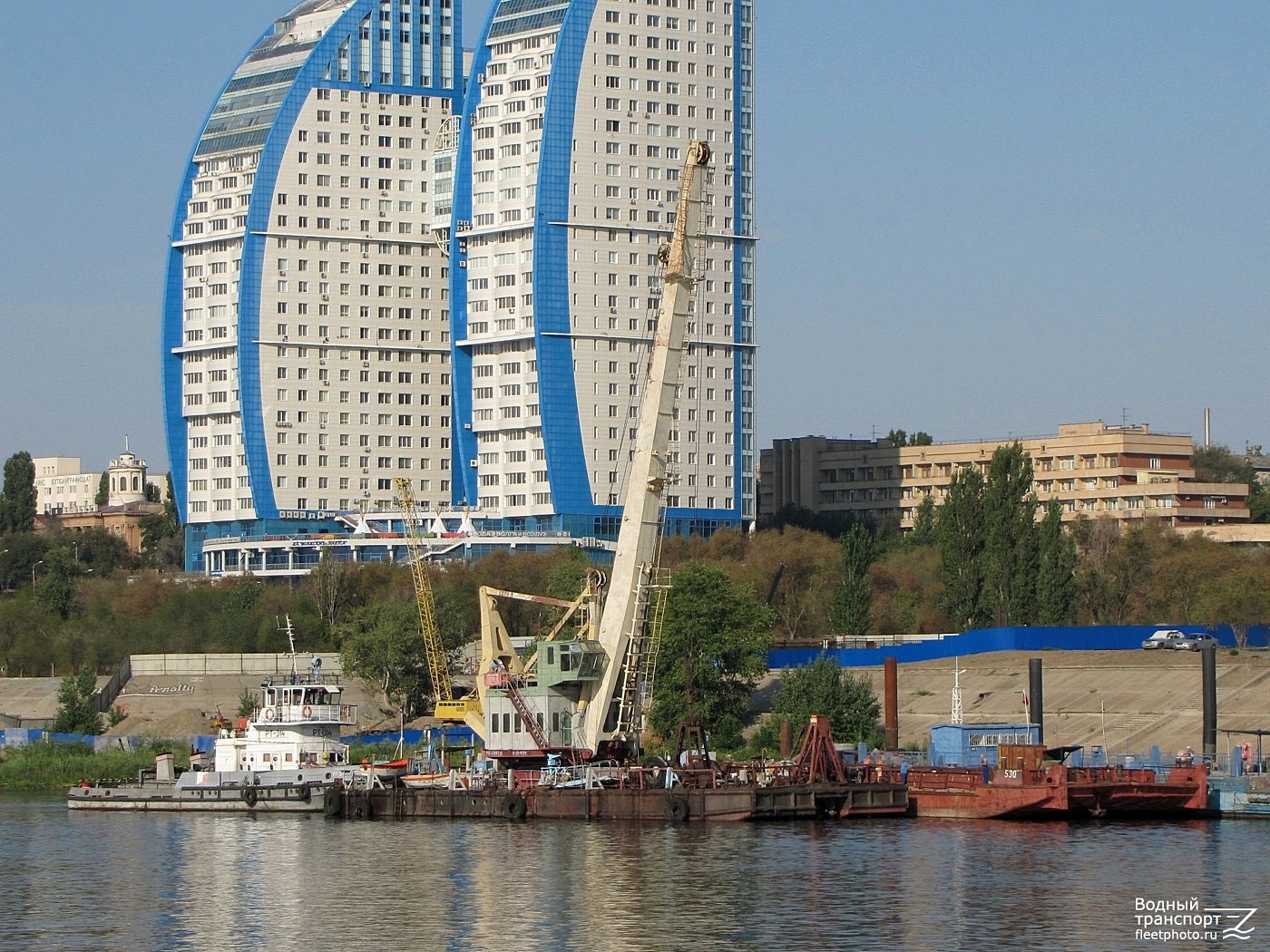 РТ-314, Плавкран-543, 530