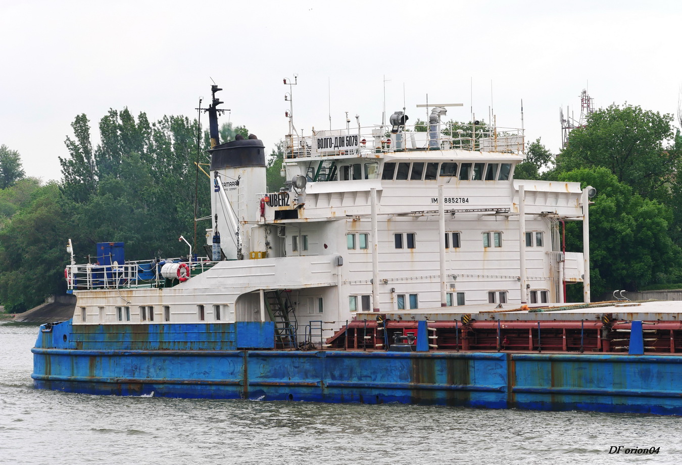 Волго-Дон 5079. Vessel superstructures