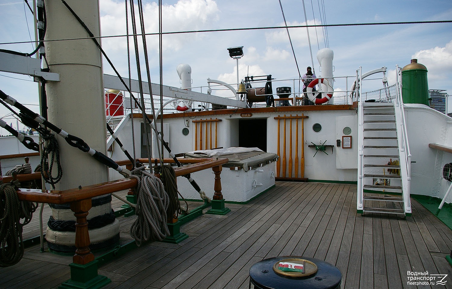 Rickmer Rickmers. Виды палуб