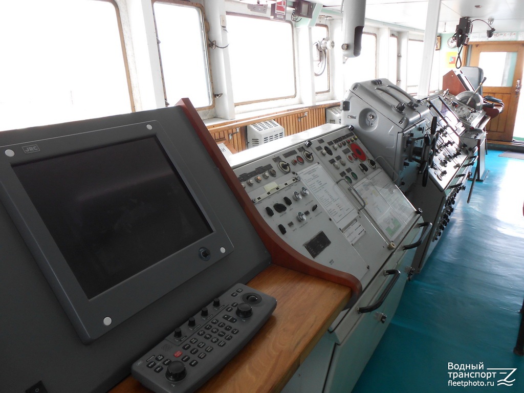 Профессор Хлюстин. Wheelhouses, Control panels