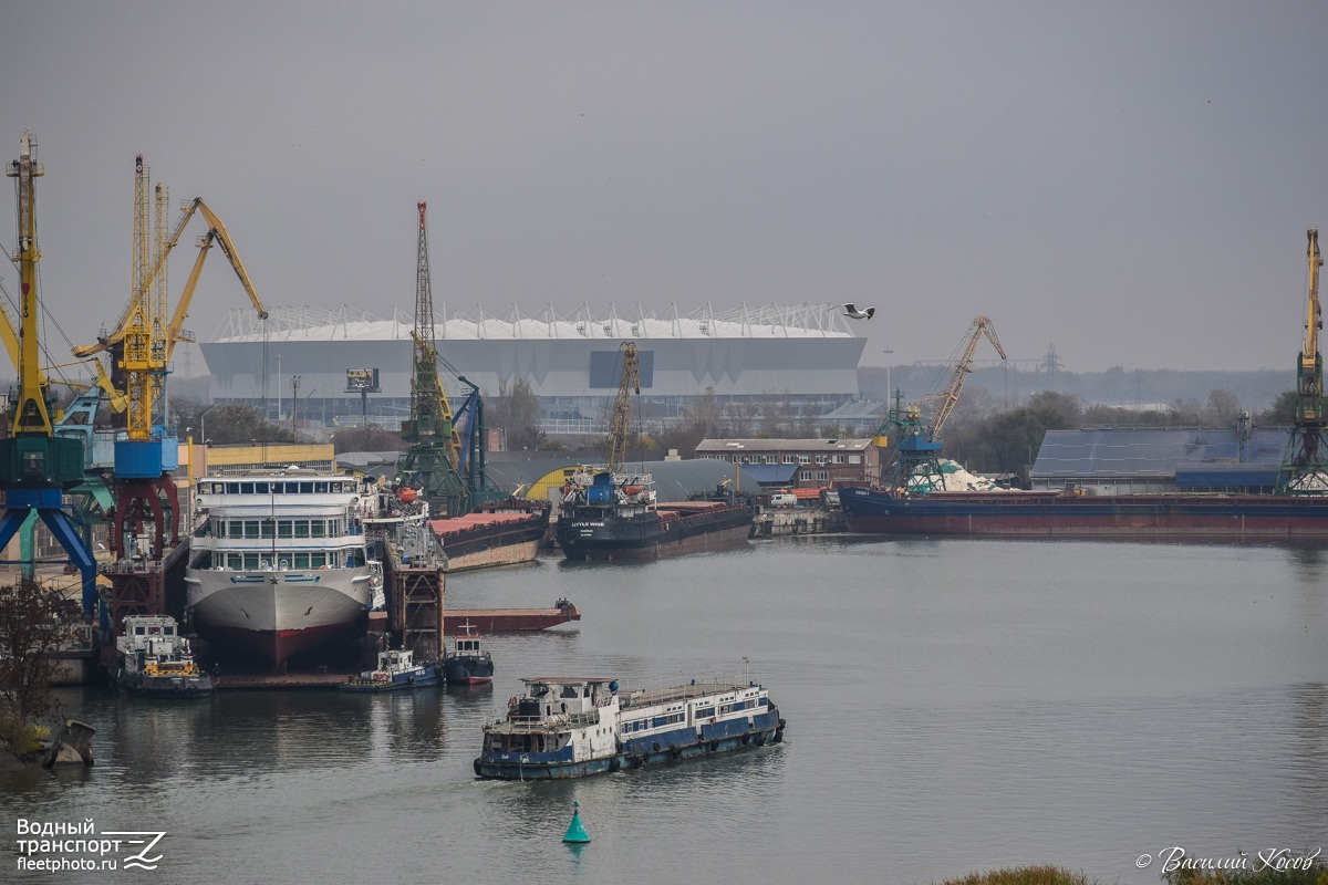 Плавдок Р-4500, Рейдовый-14, Игорь Стравинский, РБТ-52, Кастор, ПМ-2, Little Wind