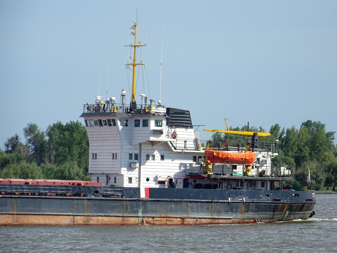 Омский-114. Vessel superstructures