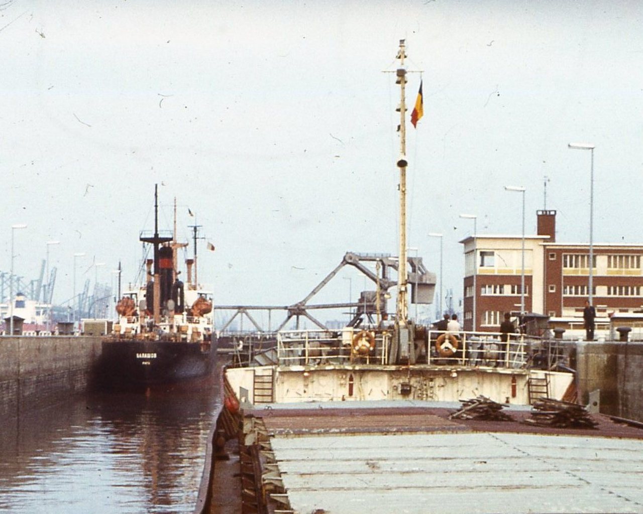 Балашов. View from wheelhouses and bridge wings