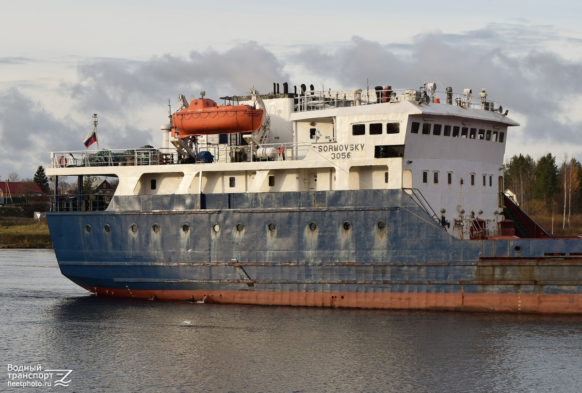 Сормовский-3056. Vessel superstructures