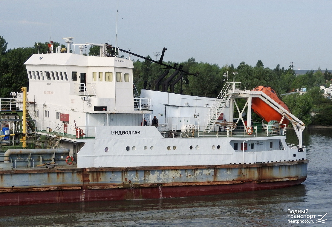 Мидволга-1. Vessel superstructures