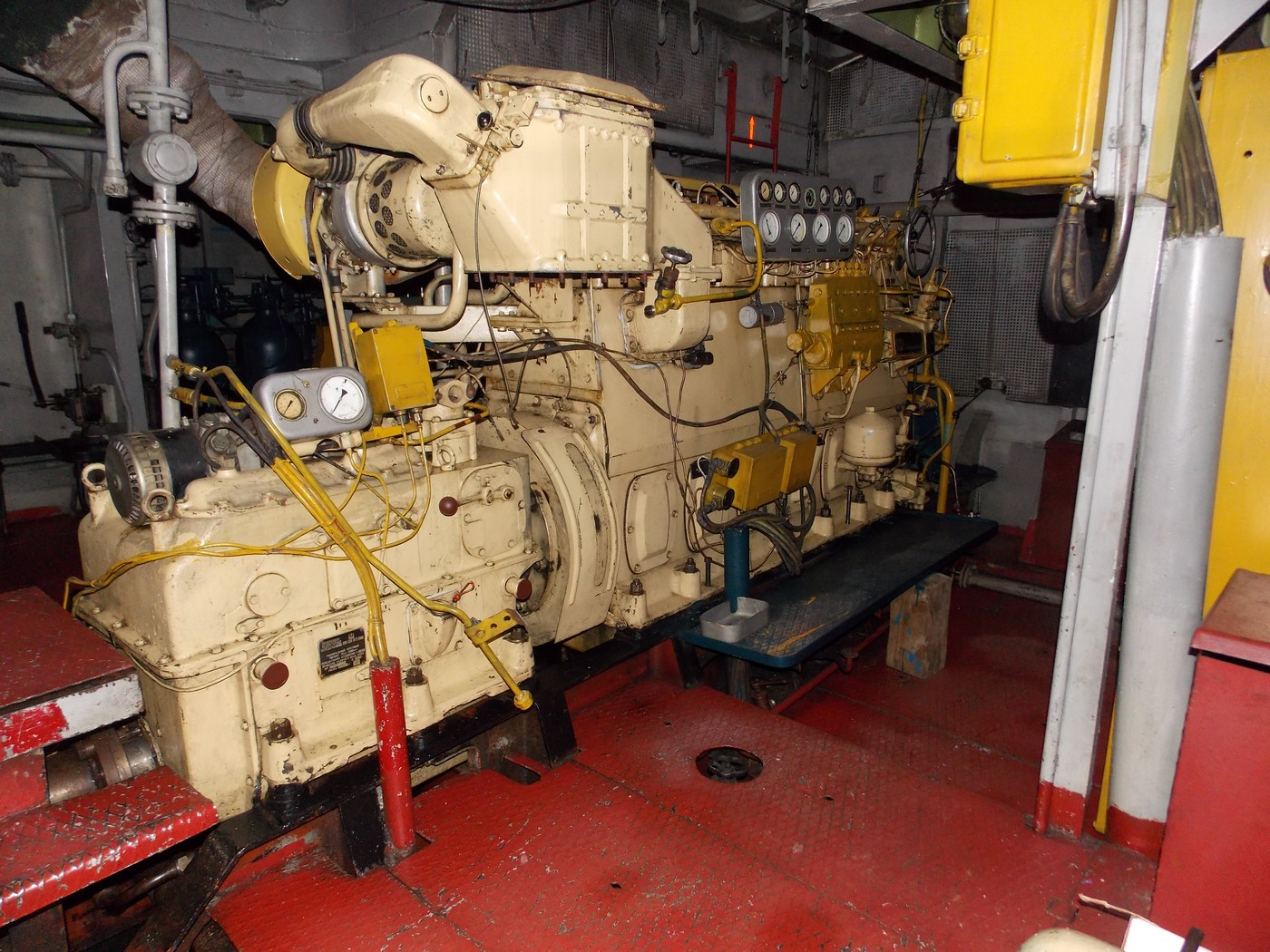 ШС-16. Engine Rooms