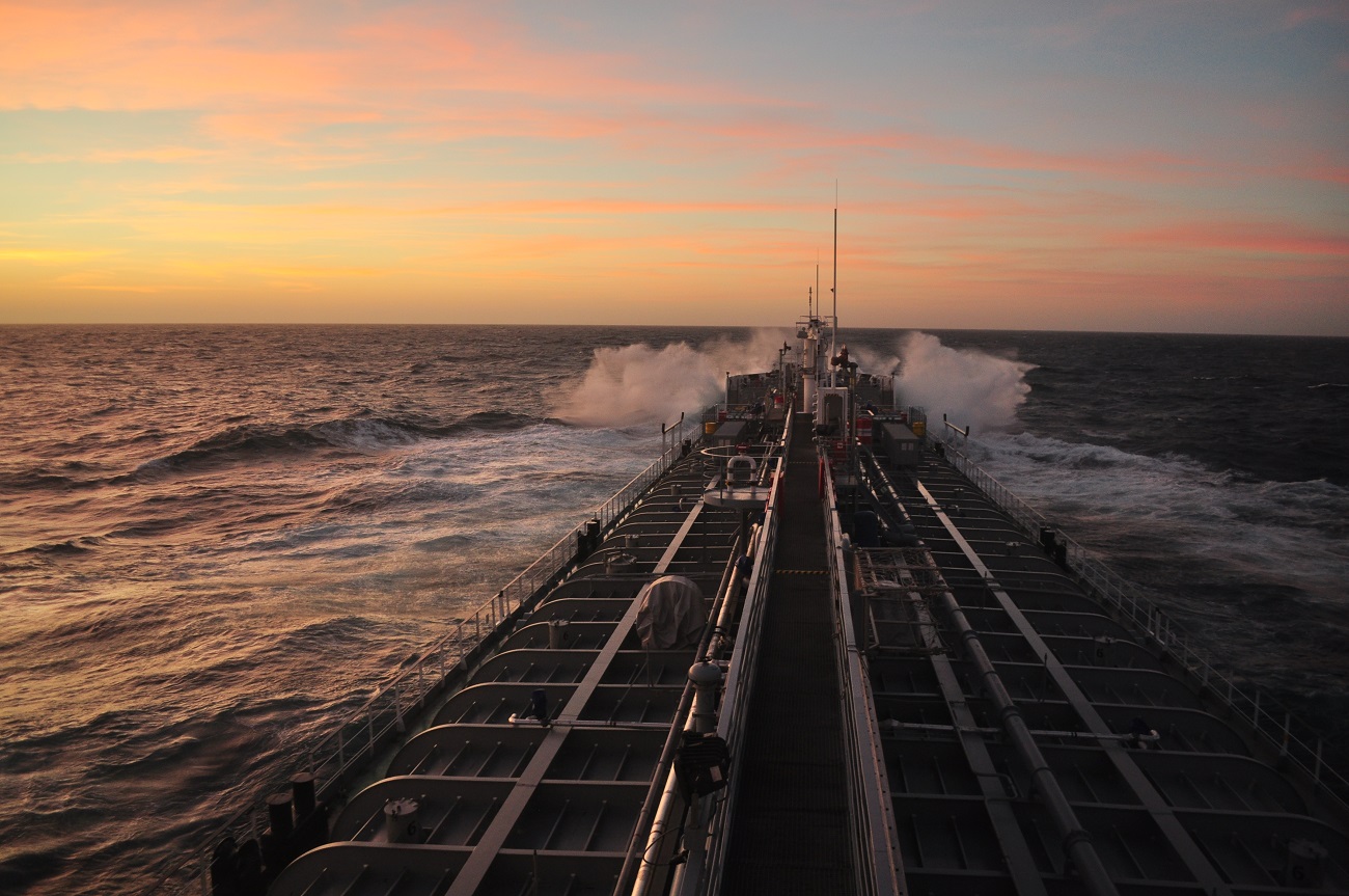 ВФ Танкер-15. View from wheelhouses and bridge wings