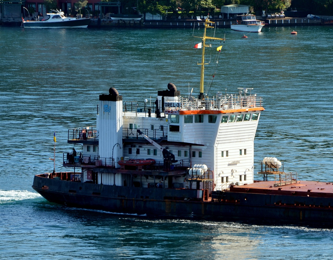 Орель-3. Vessel superstructures