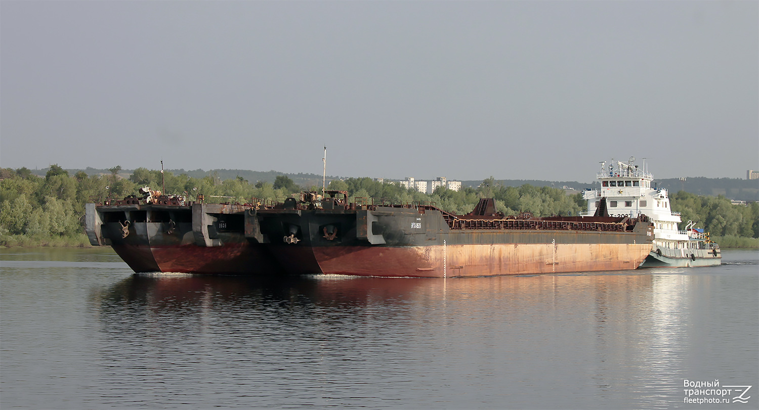 1608, Баржа-1619, ОТ-2037