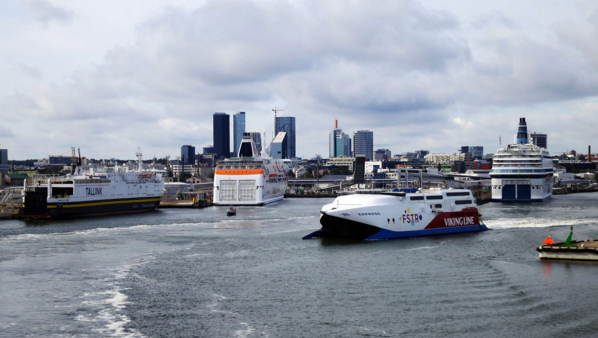 Sea Wind, Baltic Queen, Express, Silja Europa