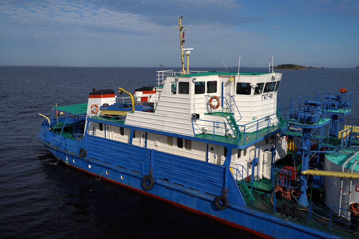 ГНТ-451. Vessel superstructures