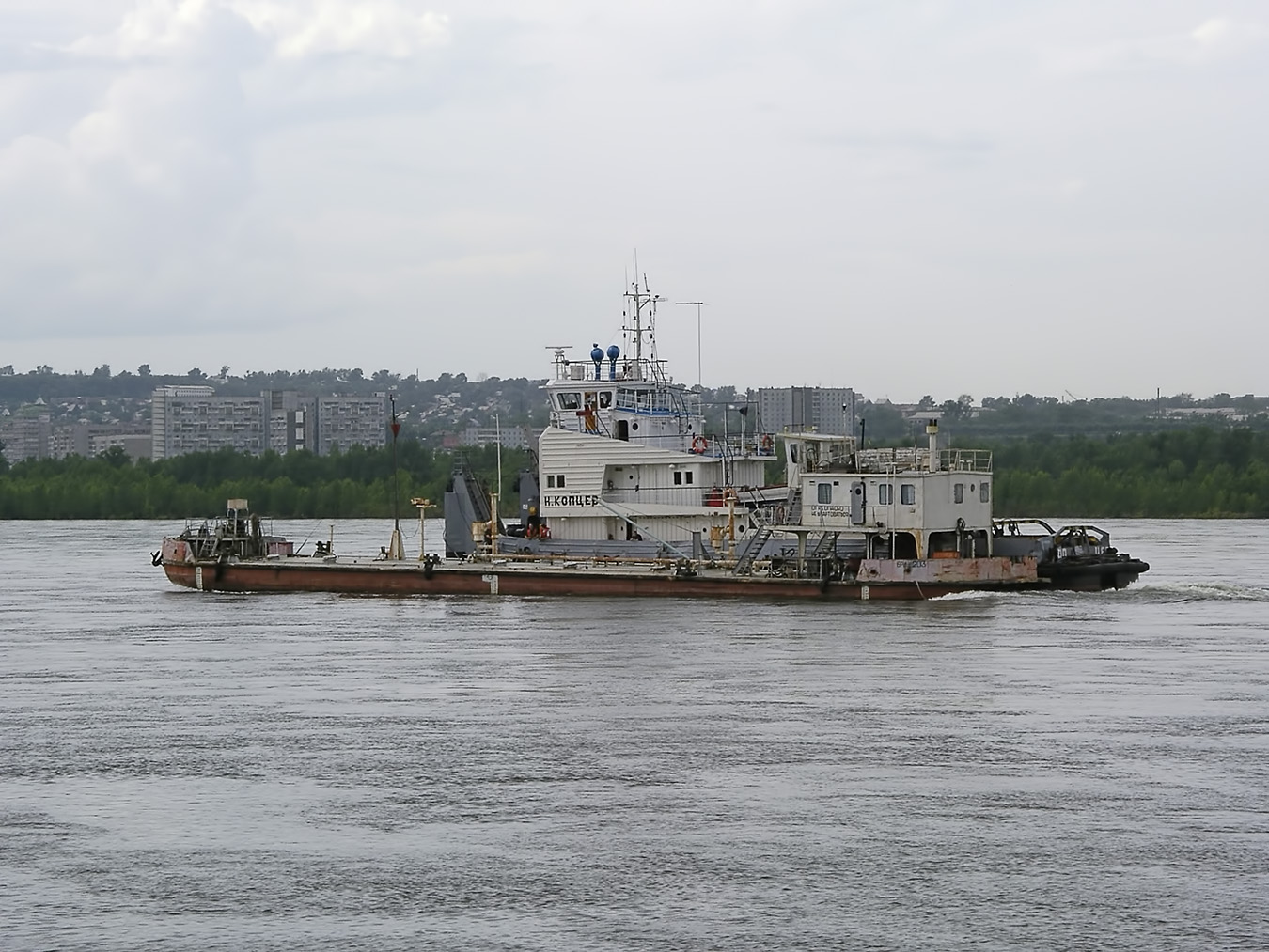 БРН-203, Николай Копцев