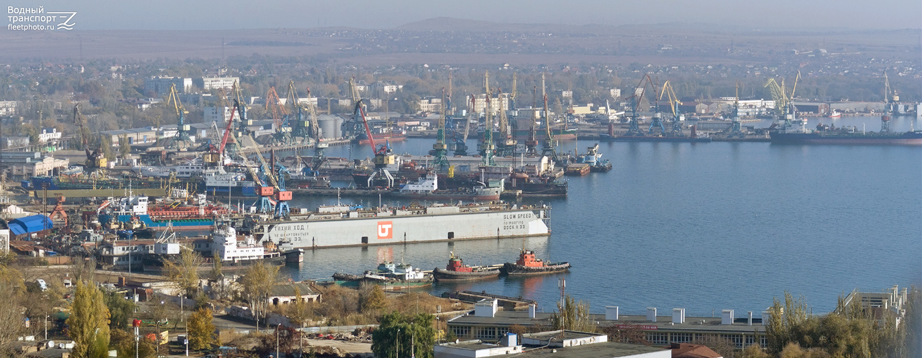 ГЗС-1, Док №33, Сборщик-311, Бора, Иван Красносельский, Александр Невский. Черноморский и Азовский морские бассейны