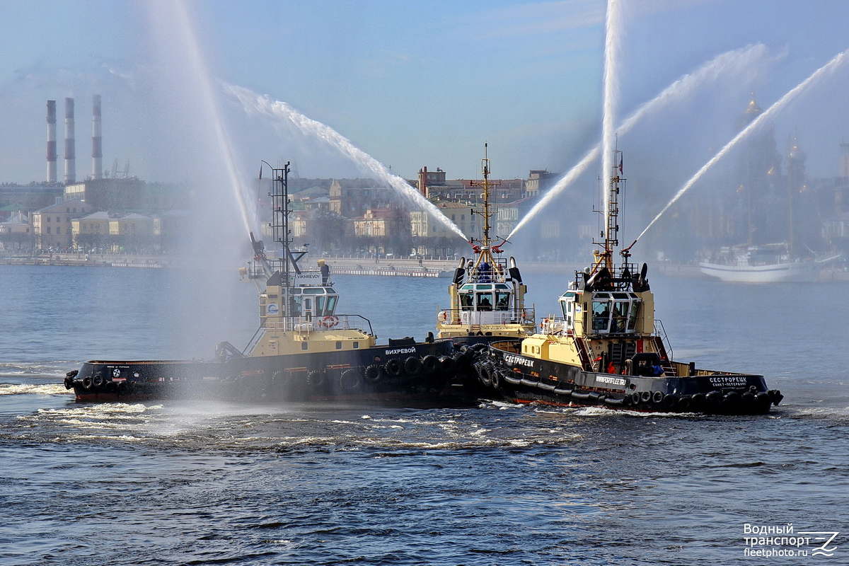 Вихревой, Павловск, Сестрорецк