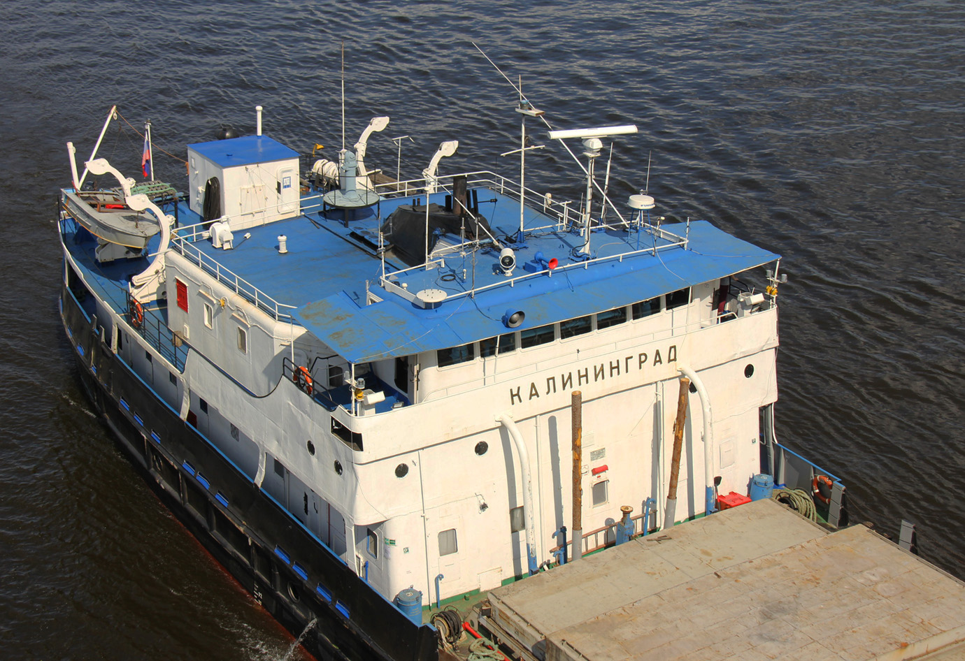 Калининград. Vessel superstructures