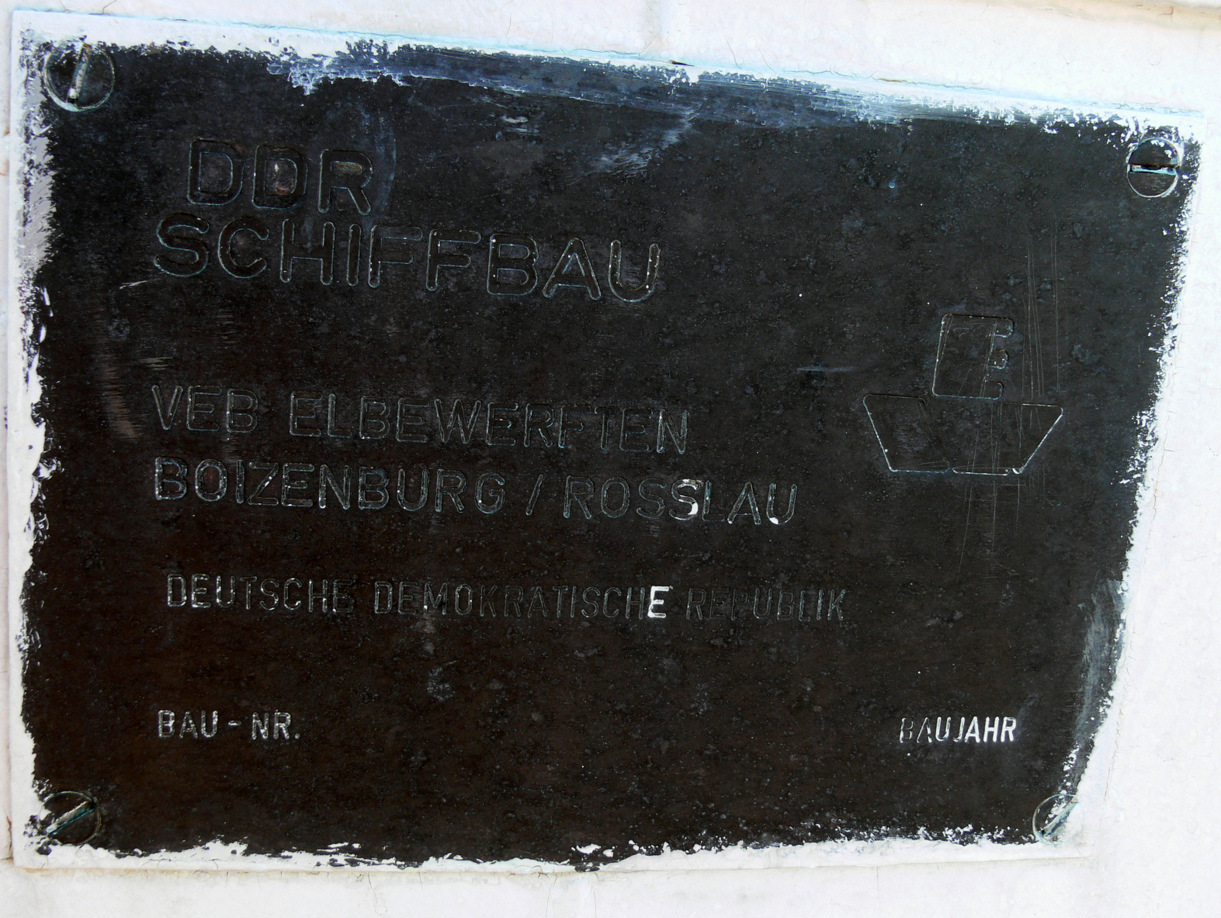 СТК-1016. Shipbuilder's Makers Plates