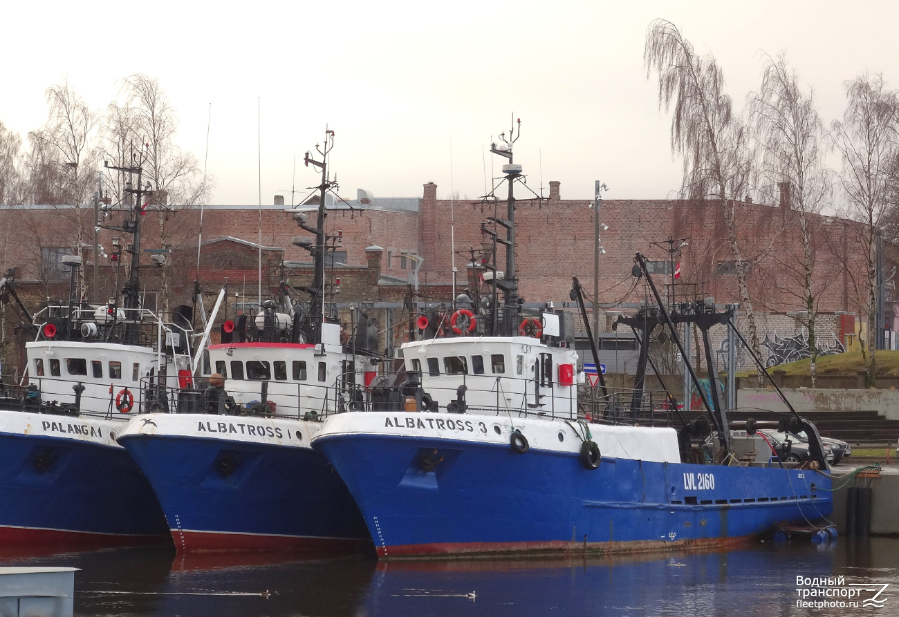 Palanga 1, Albatross 1, Albatross 3
