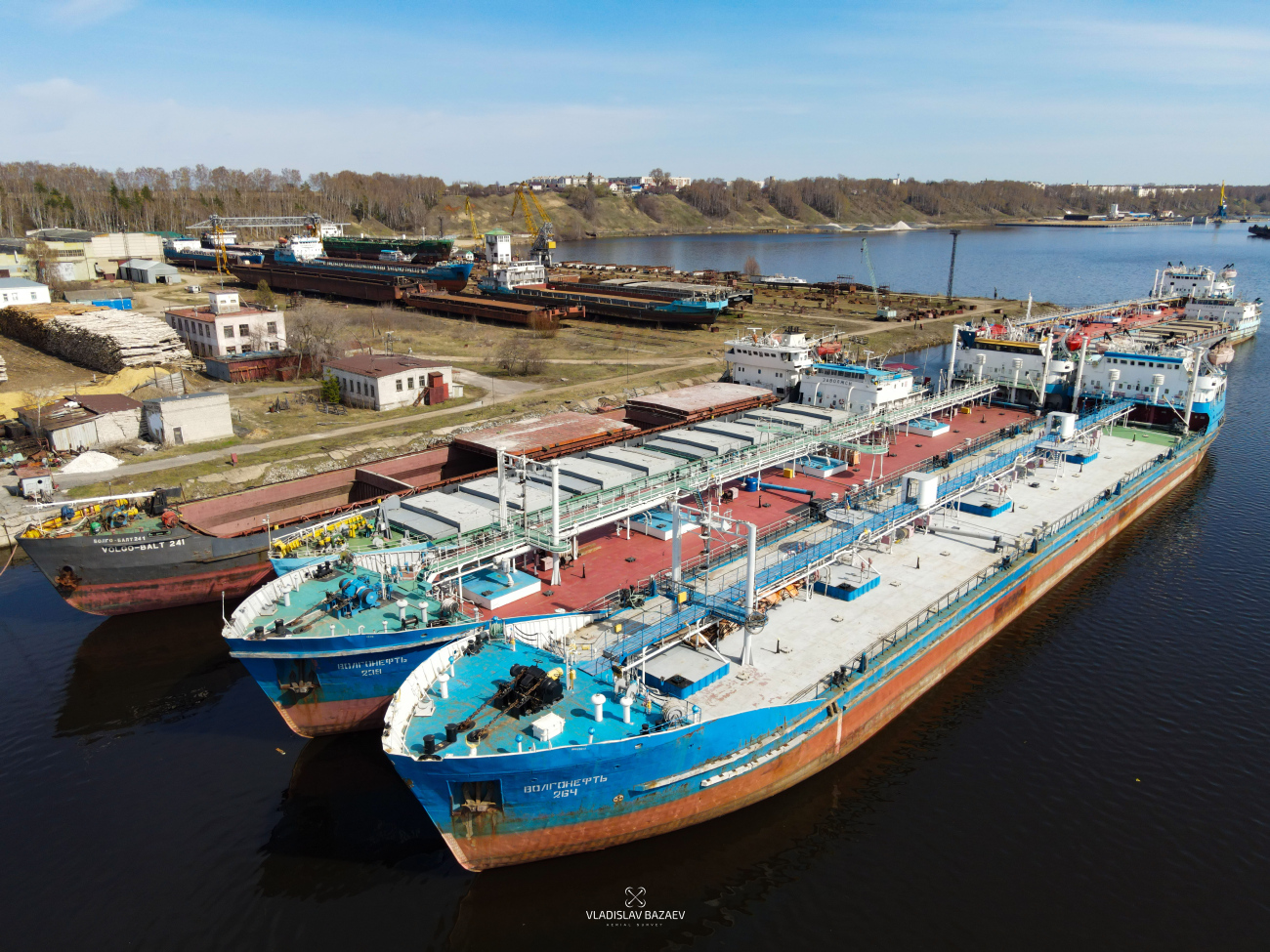 Волго-Балт 241, Заволжск, Волгонефть-239, Волгонефть-264, Тольятти