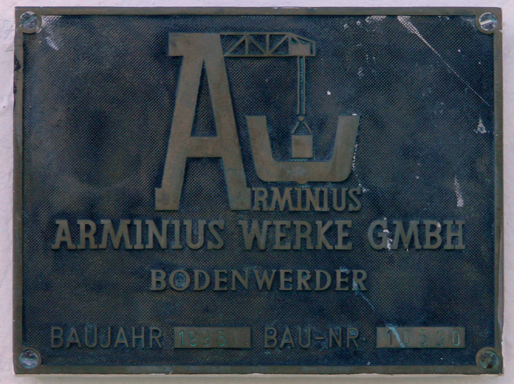 Ковера. Shipbuilder's Makers Plates