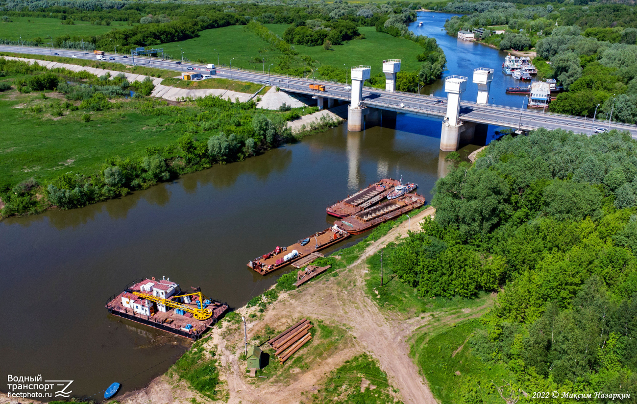 ДТС-3, Т-15, Ш-5, Ласточка, Ш-3. Река Ока