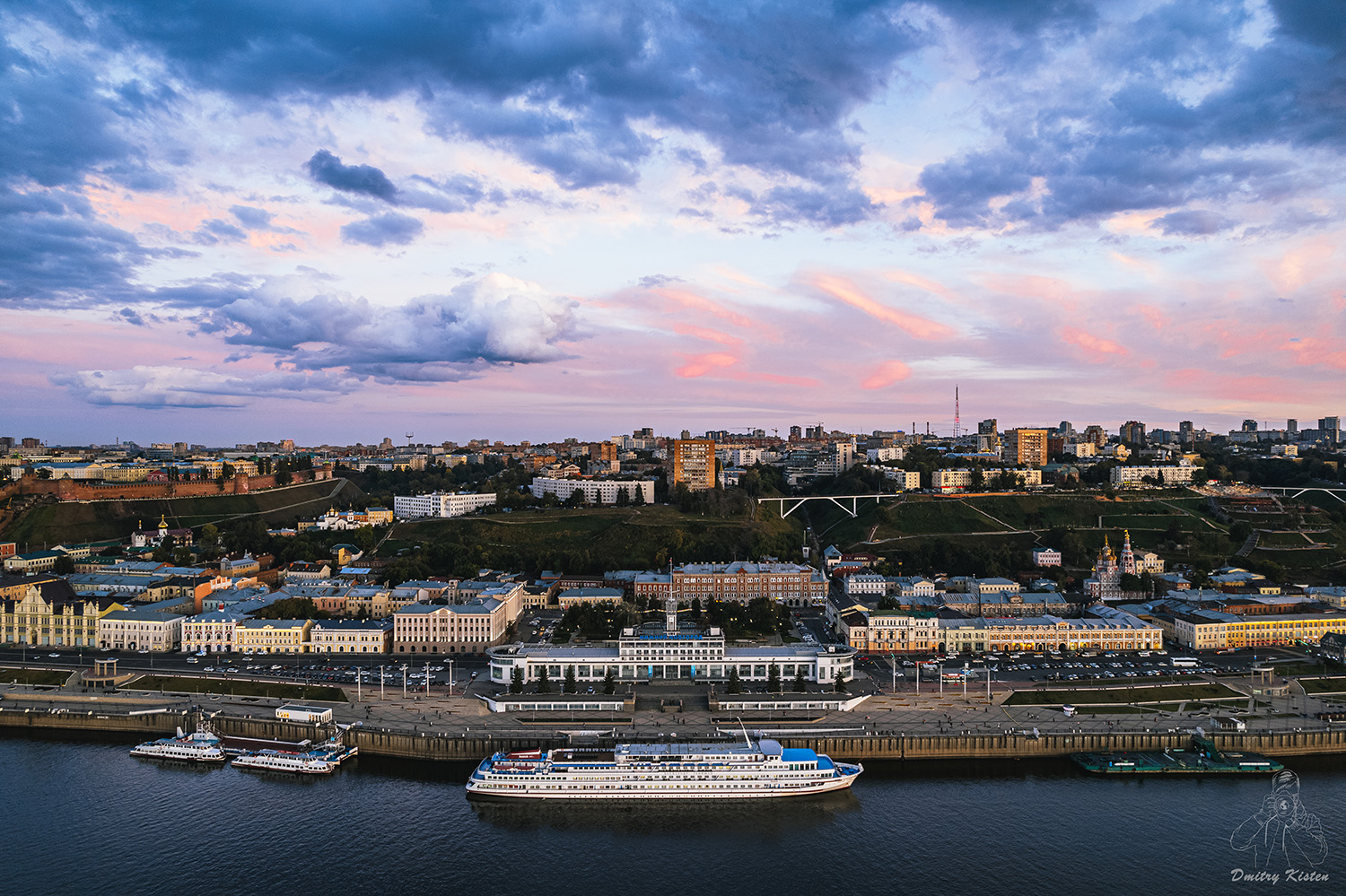 Москва-143, Москва-59, Александр Радищев, Дебаркадер №58. Чебоксарское водохранилище