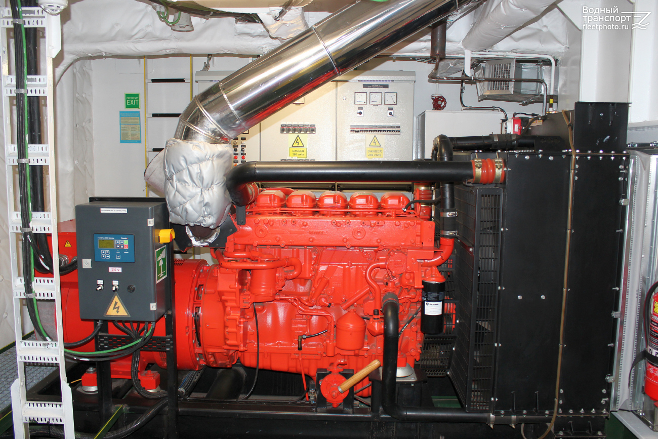 Seneca. Engine Rooms