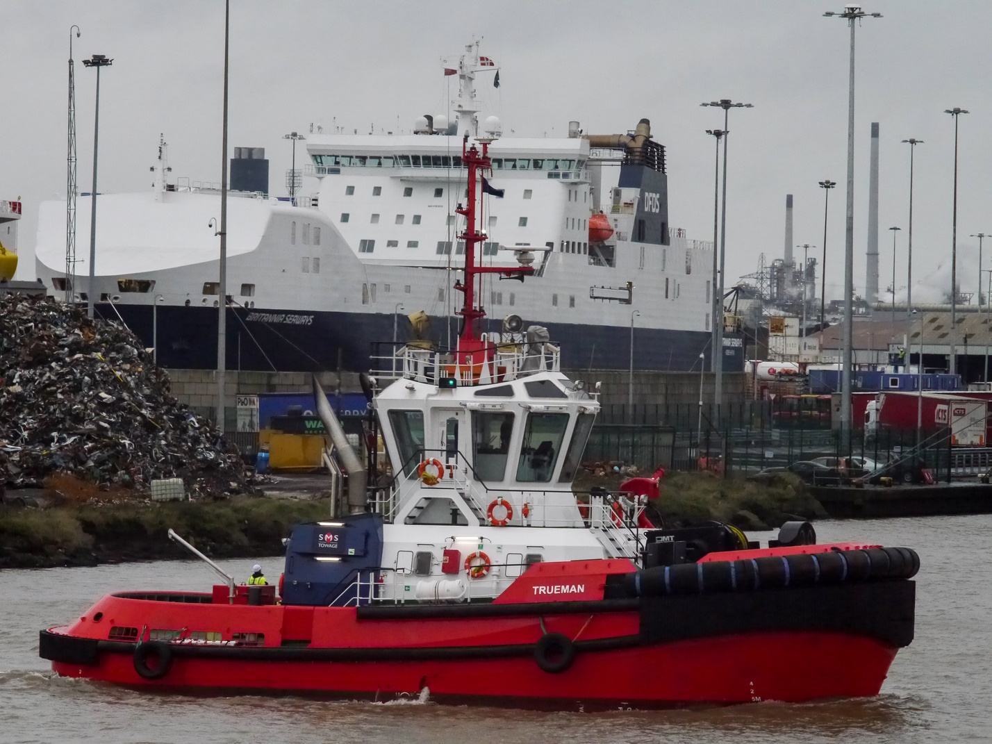 Trueman, Britannia Seaways