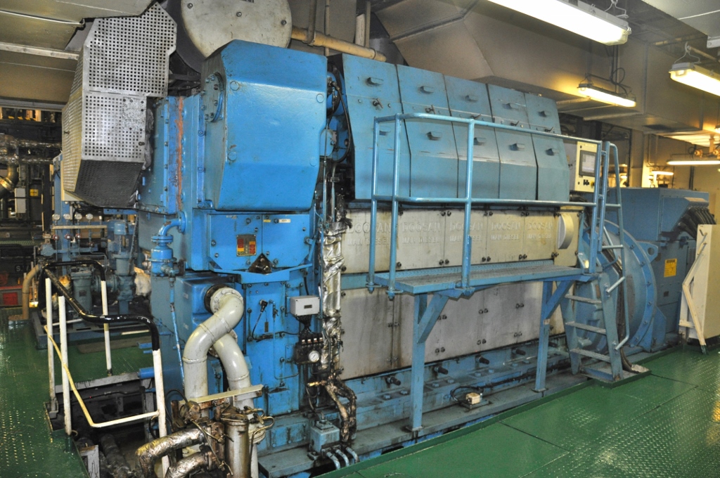 X-Press Bardsey. Engine Rooms