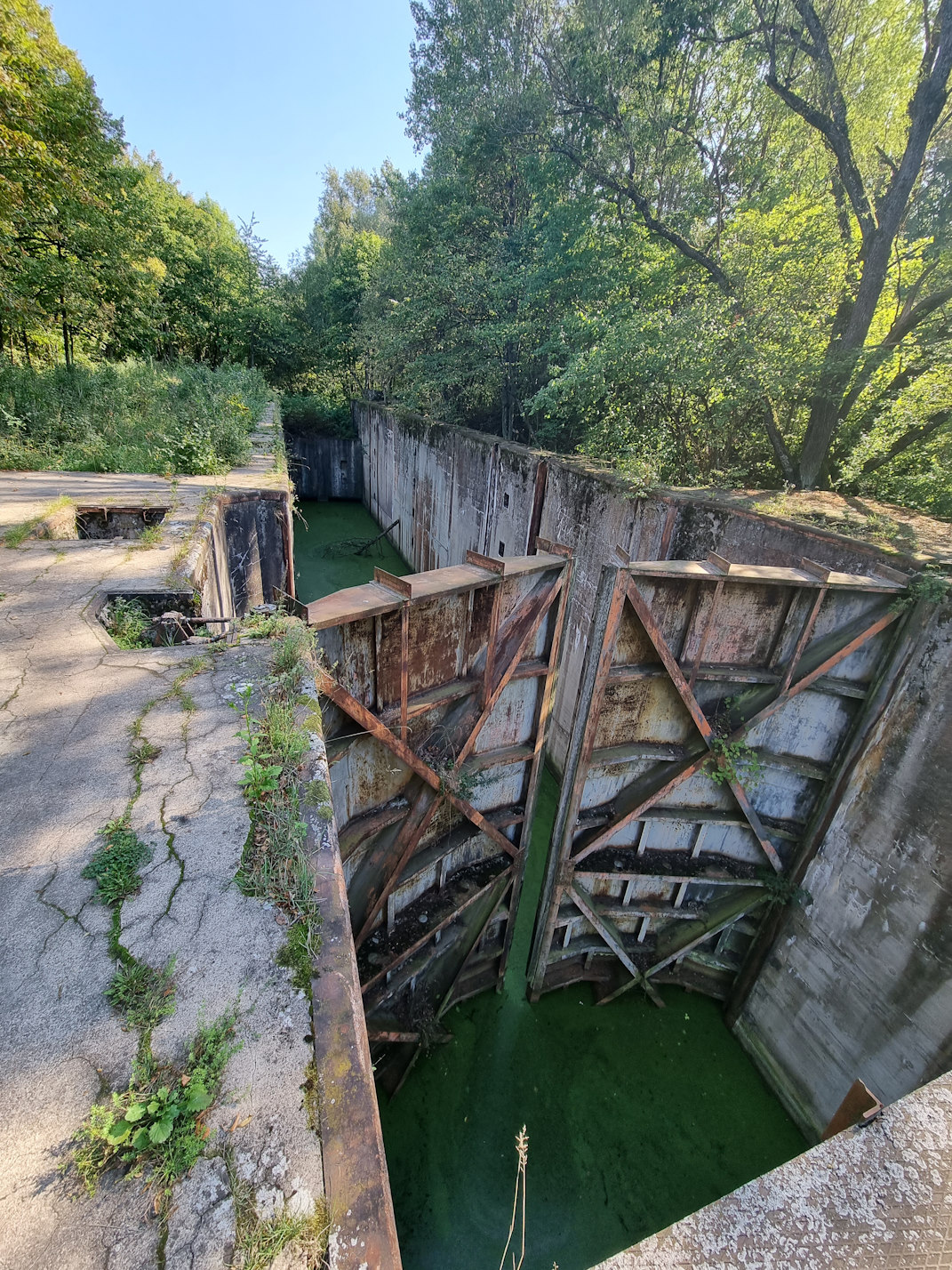 Калининградская область, Шлюз №2 - Allenburg II (Bahnhofschluse) / Дружба II