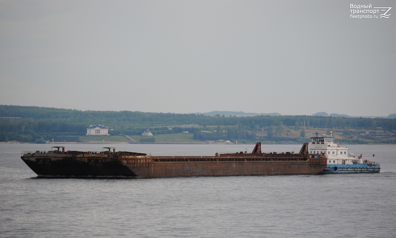 Баржа-3550, Баржа-3551, Урал-9