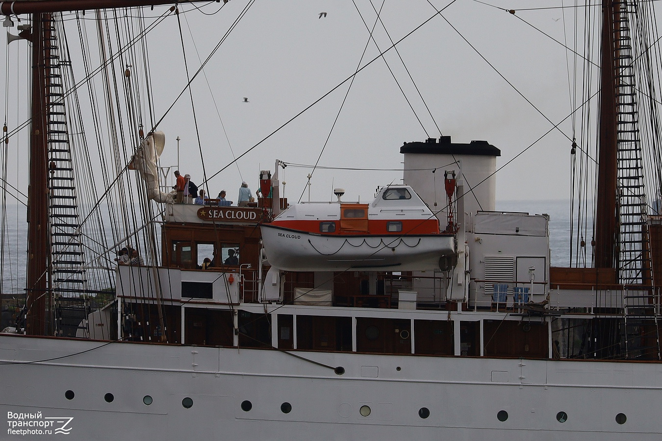 Sea Cloud. Шлюпки и катера