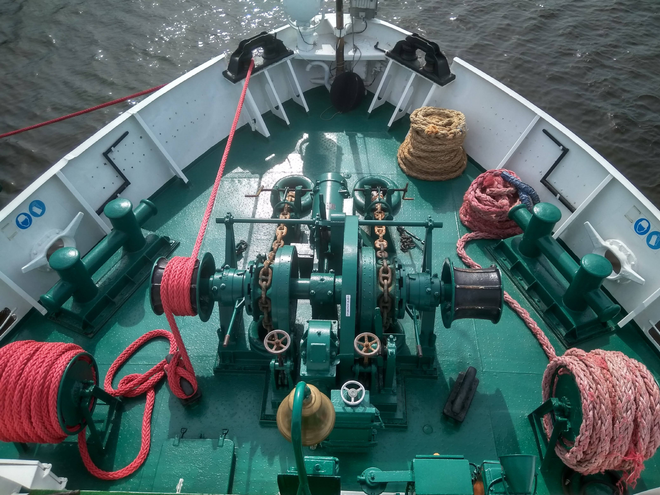 А.С. Попов. Elements and details, Deck views