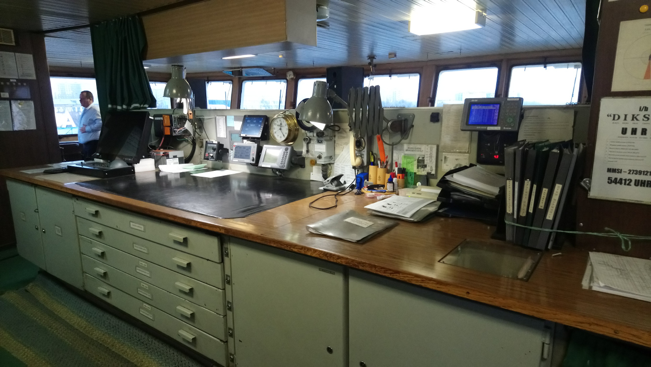 Диксон. Wheelhouses, Control panels