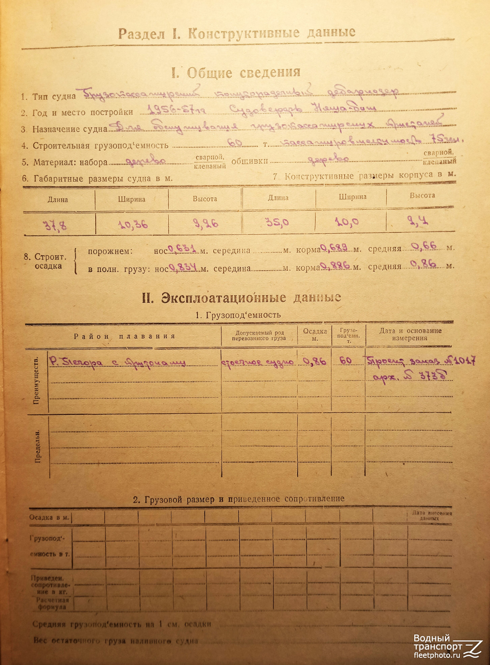 Д-19. Судовые документы