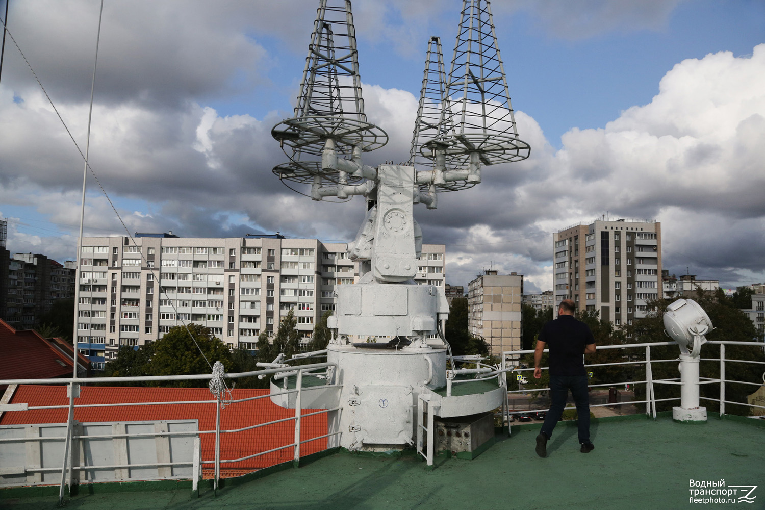 Космонавт Виктор Пацаев. Виды палуб